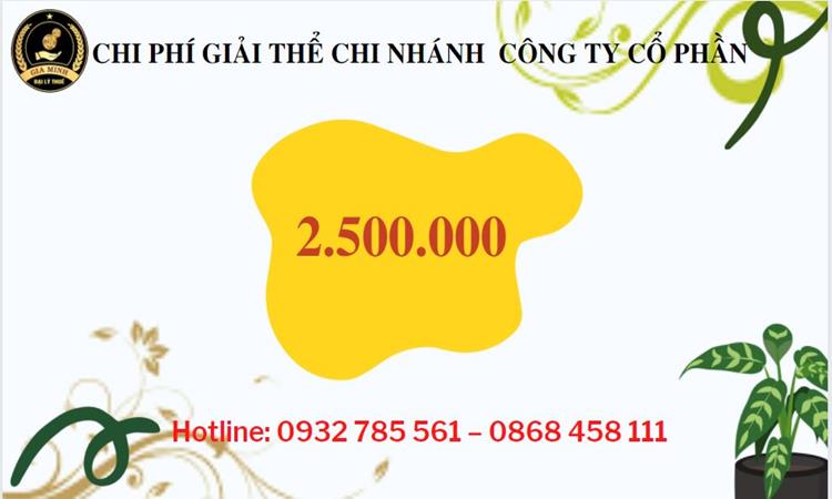 Hồ sơ giải thể chi nhánh công ty cổ phần tại Quận Hai Bà Trưng
