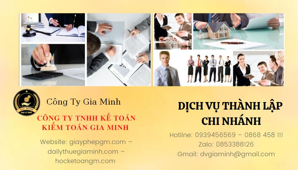 Lập chi nhánh công ty tại Cà Mau