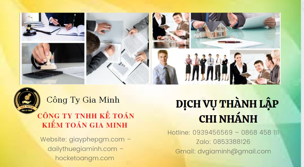 Lập chi nhánh công ty tại Đồng Tháp