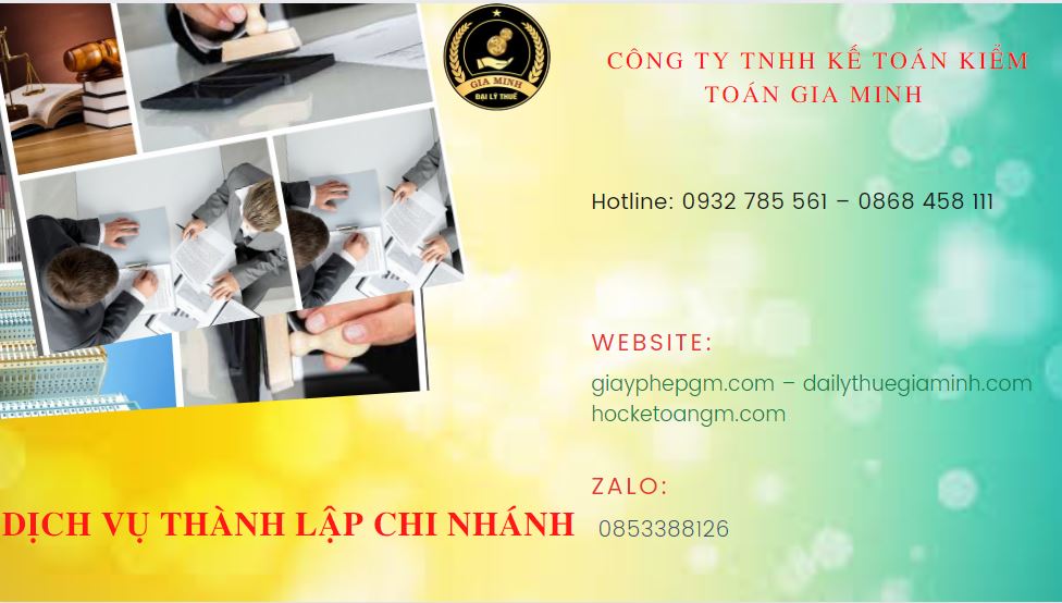 Lập chi nhánh công ty tại Gia Lai