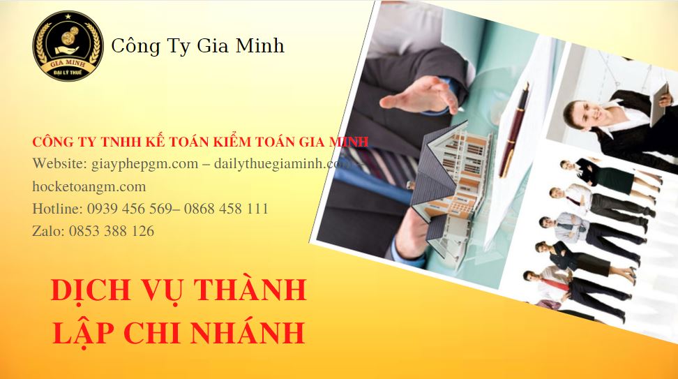 Lập chi nhánh công ty tại Hà Giang