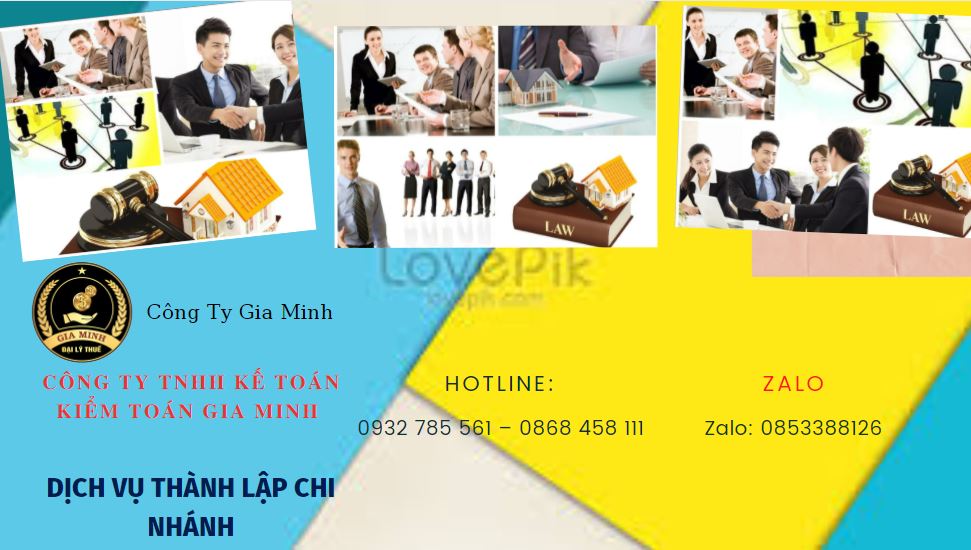 Lập chi nhánh công ty tại Huyện Bình Chánh