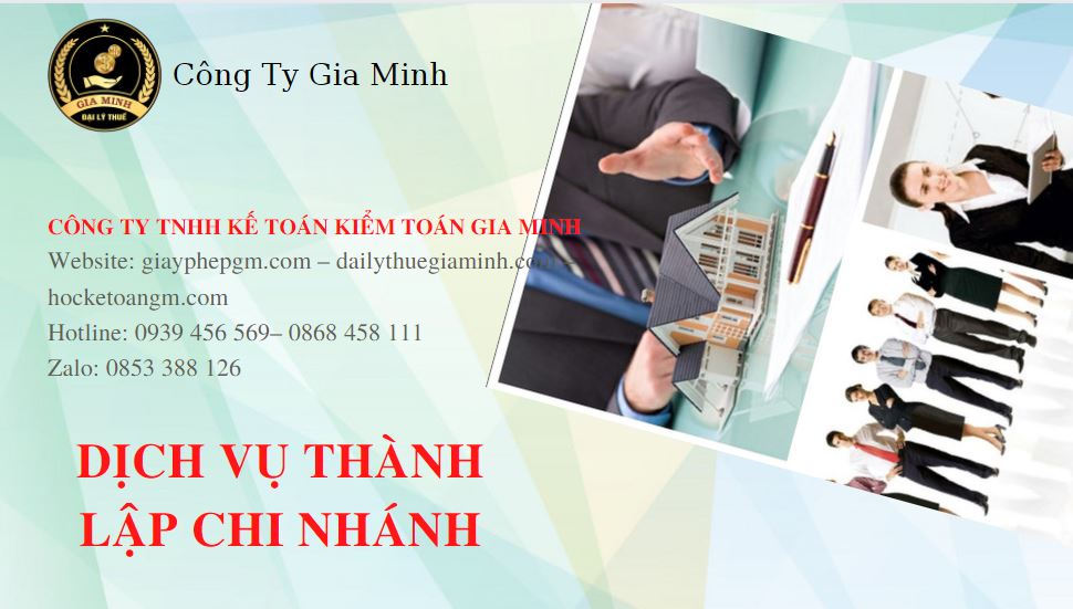 Lập chi nhánh công ty tại Huyện Đông Anh