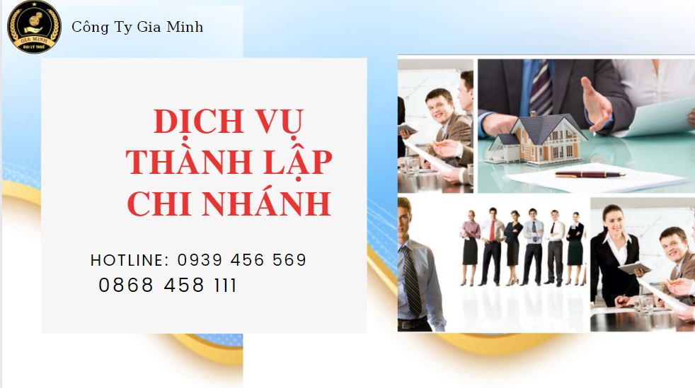 Lập chi nhánh công ty tại Huyện Gia Lâm