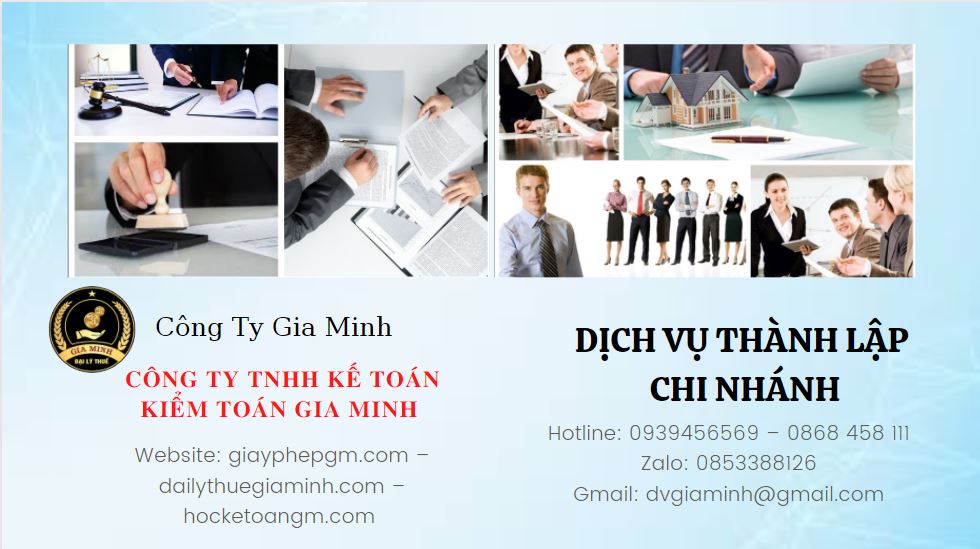 Lập chi nhánh công ty tại Huyện Kim Bảng