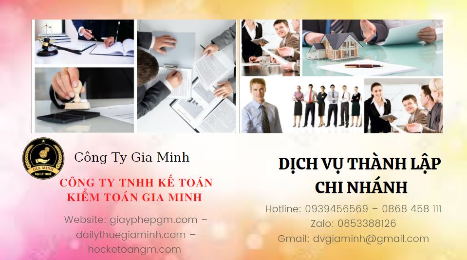 Lập chi nhánh công ty tại Huyện Phú Xuyên