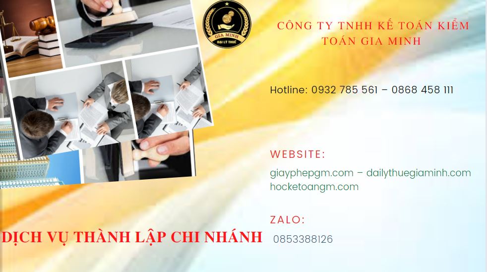 Lập chi nhánh công ty tại Huyện Quốc Oai