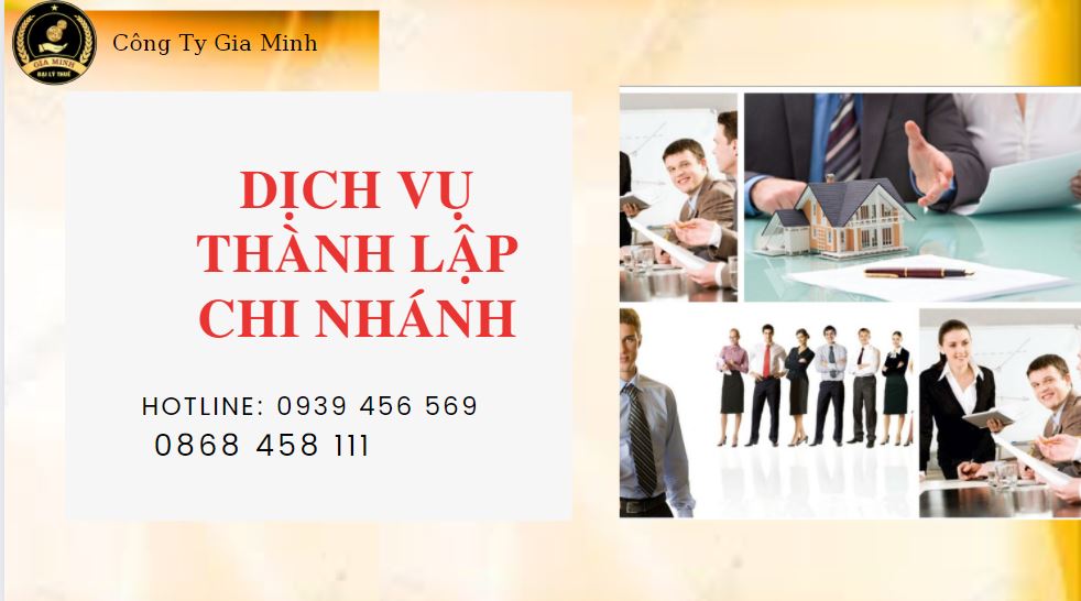 Lập chi nhánh công ty tại Huyện Thạch Thất