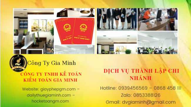 Lập chi nhánh công ty tại Kiên Giang