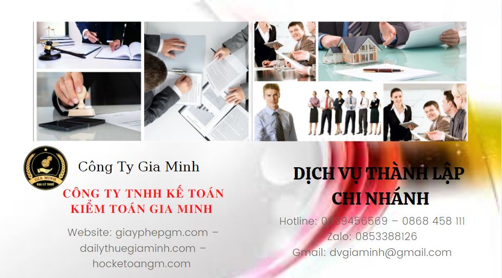 Lập chi nhánh công ty tại Quận 10