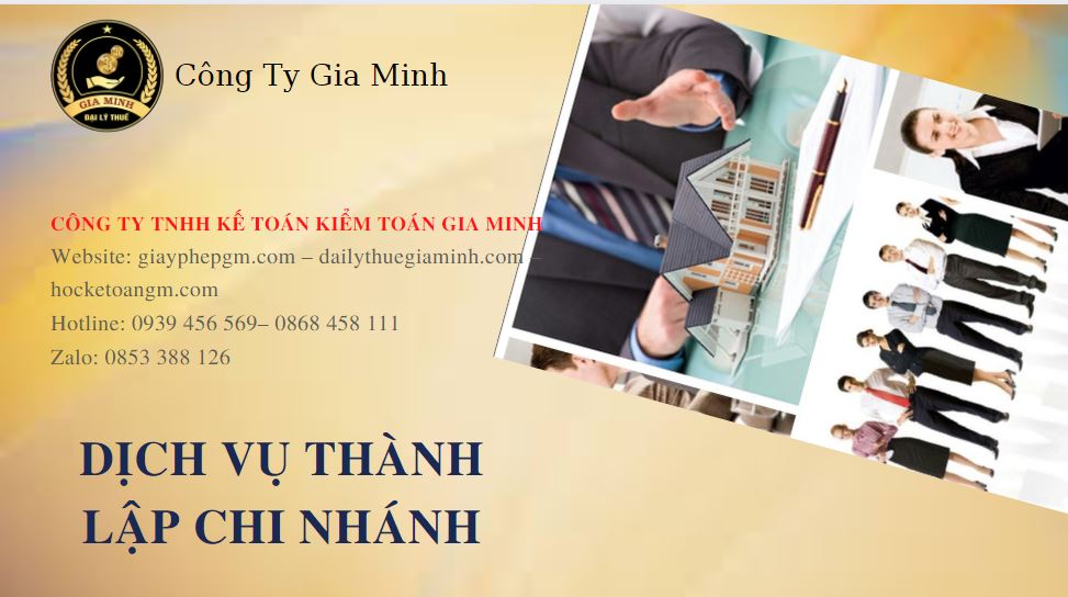Lập chi nhánh công ty tại Quận 4