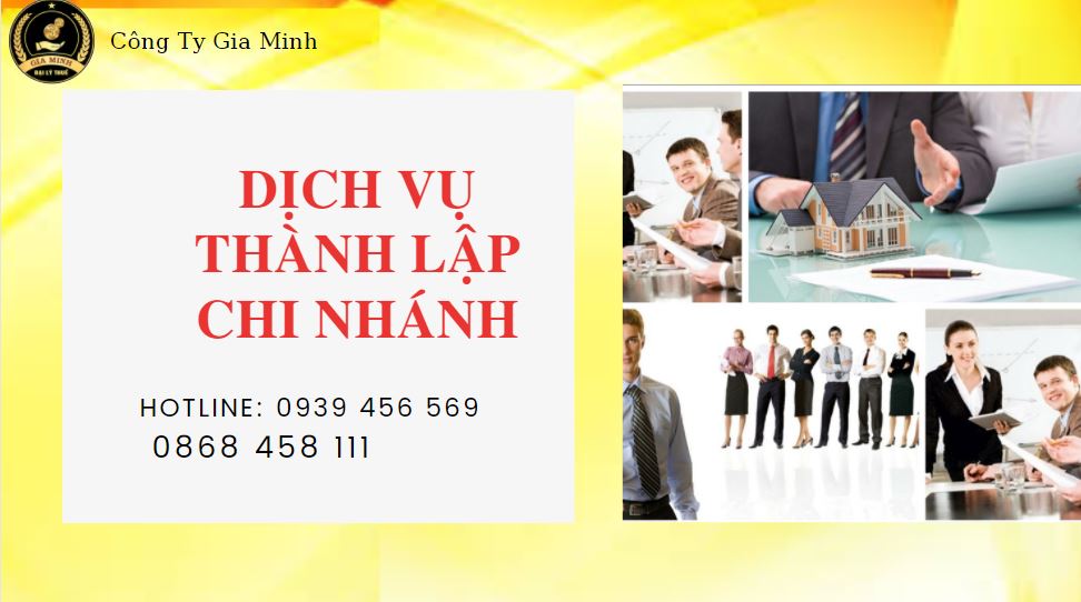 Lập chi nhánh công ty tại Quận 5