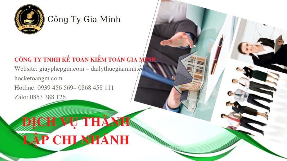 Lập chi nhánh công ty tại Quận Cầu Giấy