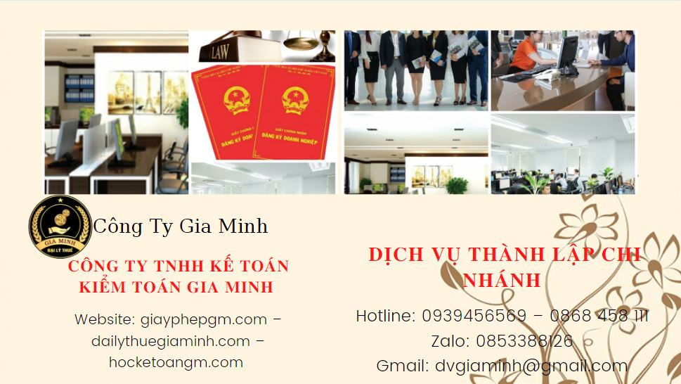 Lập chi nhánh công ty tại Quận Hoàng Mai