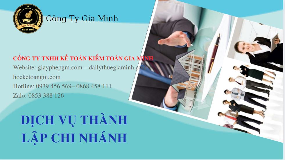 Lập chi nhánh công ty tại Quận Ô Môn