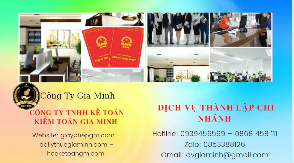 Lập chi nhánh công ty tại Quận Phú Nhuận
