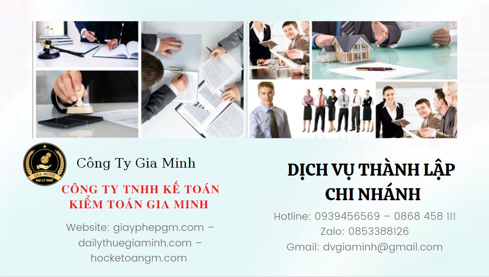 Lập chi nhánh công ty tại Quận Tân Phú