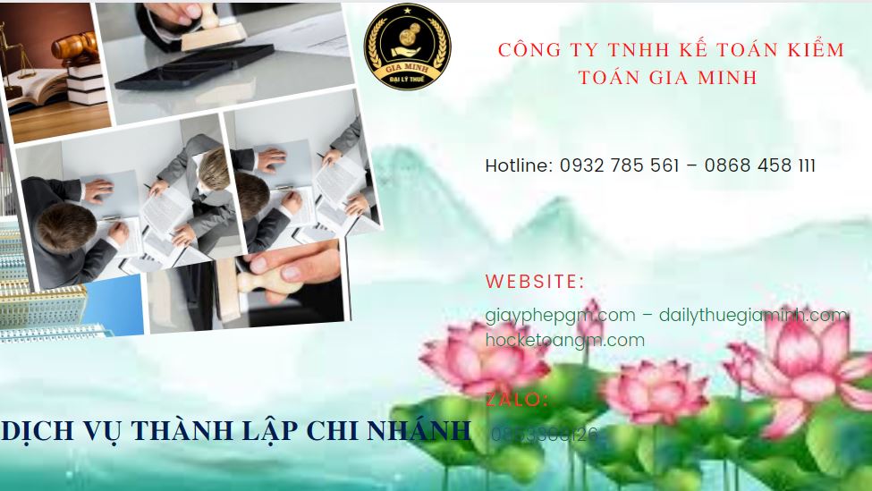 Lập chi nhánh công ty tại Quận Thủ Đức