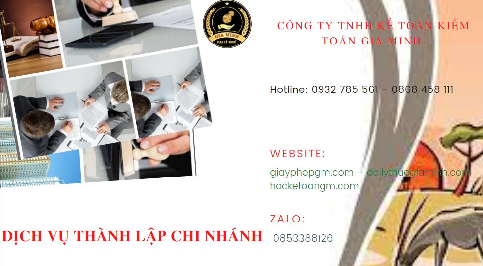 Lập chi nhánh công ty tại Thanh Hóa