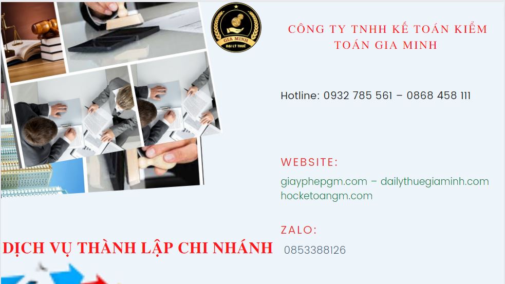 Lập chi nhánh công ty tại TP Đà Nẵng
