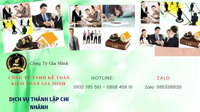 Lập chi nhánh công ty tại Thành phố Châu Đốc