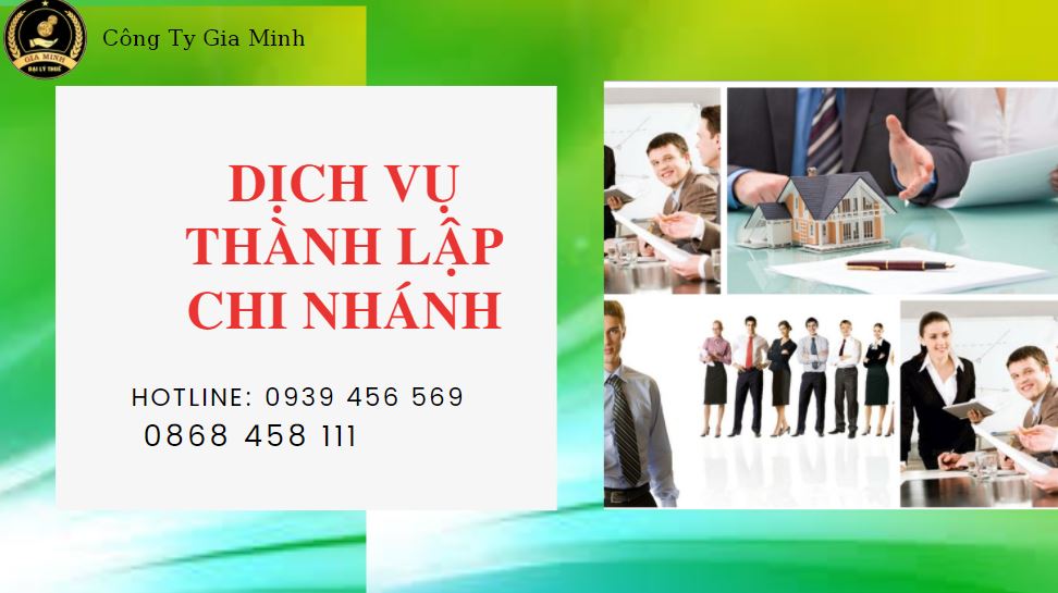 Lập chi nhánh công ty tại Huyện An Dương