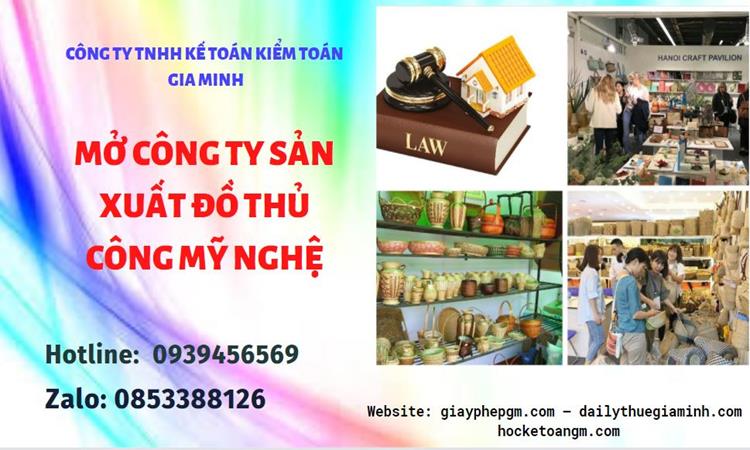 Mở công ty xuất khẩu đồ thủ công mỹ nghệ tại Hải Dương