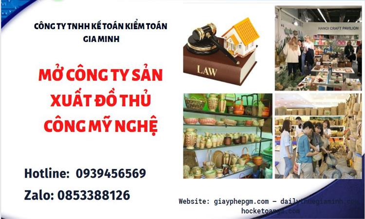 Mở công ty xuất khẩu đồ thủ công mỹ nghệ tại Huyện Kim Bảng