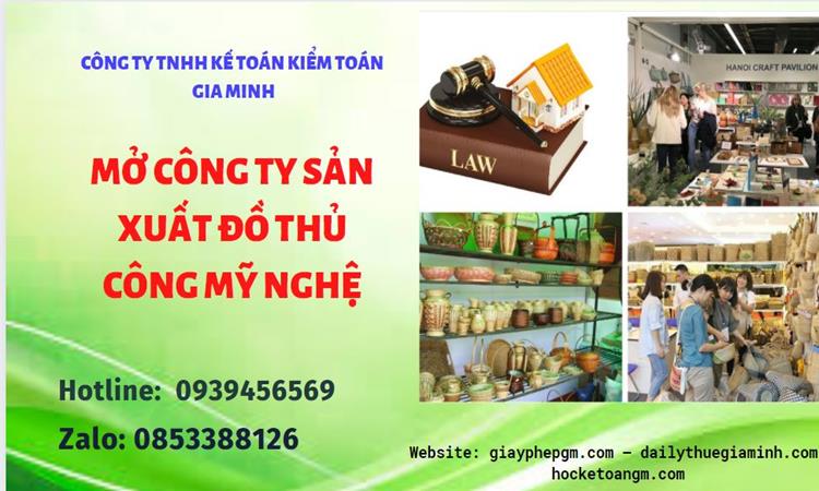 MỞ CÔNG TY XUẤT KHẨU ĐỒ THỦ CÔNG MỸ NGHỆ TẠI NINH THUẬN 4 Mở công ty xuất khẩu đồ thủ công mỹ nghệ tại Ninh Thuận