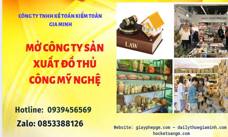 Mở công ty xuất khẩu đồ thủ công mỹ nghệ tại Quận 11