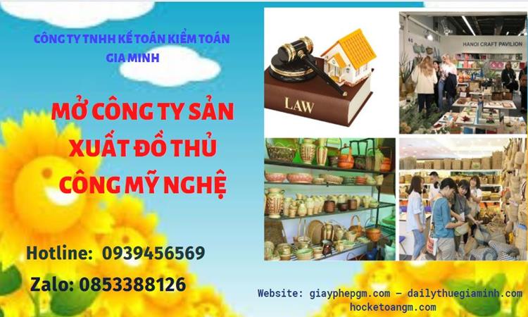 Mở công ty xuất khẩu đồ thủ công mỹ nghệ tại Quận 7