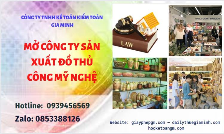 Mở công ty xuất khẩu đồ thủ công mỹ nghệ tại Quận Cầu Giấy