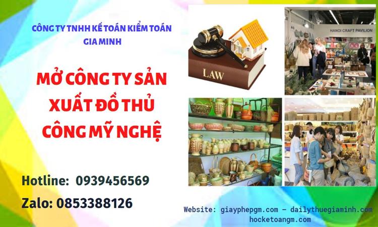 Mở công ty xuất khẩu đồ thủ công mỹ nghệ tại Quận Long Biên