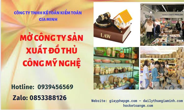 Mở công ty xuất khẩu đồ thủ công mỹ nghệ tại Quận Phú Nhuận