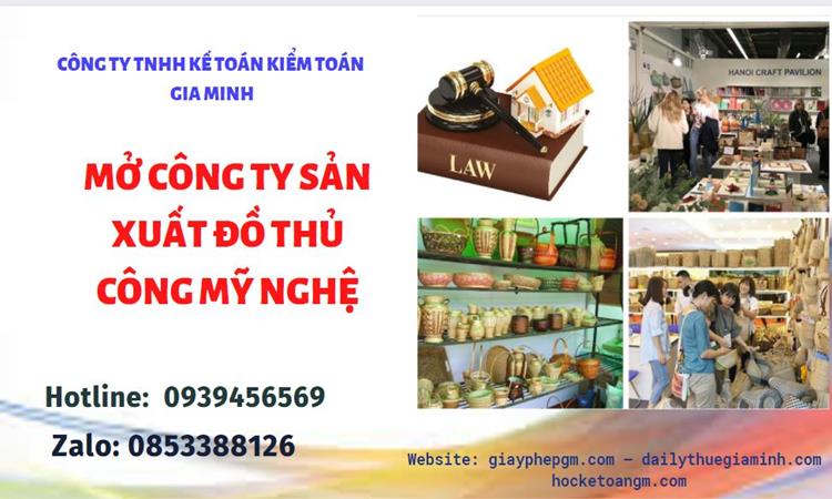 Mở công ty xuất khẩu đồ thủ công mỹ nghệ tại Quận Thủ Đức