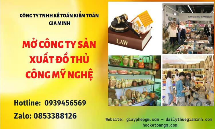 Mở công ty xuất khẩu đồ thủ công mỹ nghệ tại Tây Ninh
