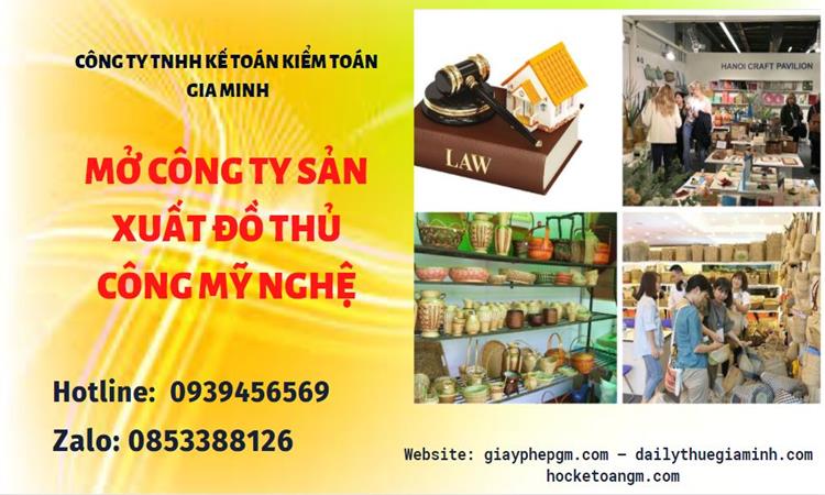 Mở công ty xuất khẩu đồ thủ công mỹ nghệ tại Thành Phố Đà Nẵng