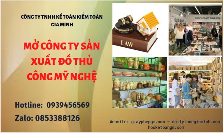 Mở công ty xuất khẩu đồ thủ công mỹ nghệ tại Thành Phố Hải Phòng