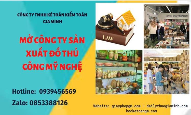 Mở công ty xuất khẩu đồ thủ công mỹ nghệ tại TP Đà Nẵng