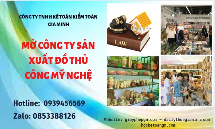 Mở công ty xuất khẩu đồ thủ công mỹ nghệ tại Vũng Tàu