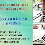 Nhận làm báo cáo tài chính giá rẻ tại bình định 6 Nhận làm báo cáo tài chính ở Bình Định