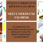 Nhận làm báo cáo tài chính ở Huyện Sóc Sơn 