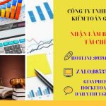 Nhận làm báo cáo tài chính ở Quận Long Biên 