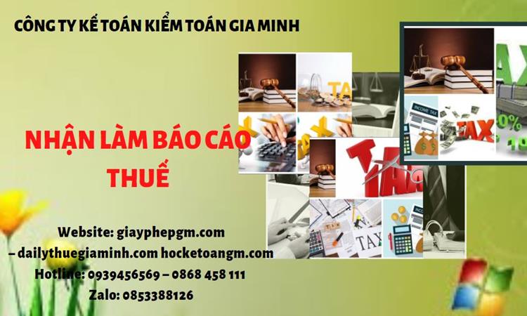 NHẬN LÀM BÁO CÁO THUẾ HÀNG THÁNG GIÁ RẺ TẠI HUYỆN HOÀI ĐỨC 8 Thủ tục nhận làm báo cáo thuế hàng tháng giá rẻ tại Huyện Hoài Đức