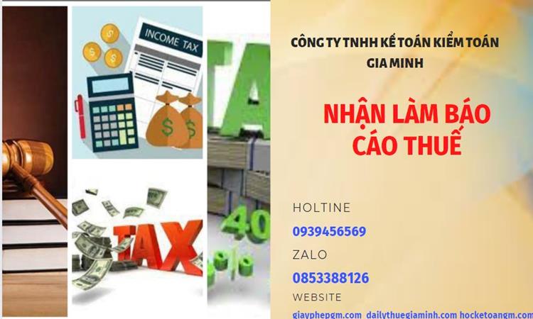 NHẬN LÀM BÁO CÁO THUẾ HÀNG THÁNG GIÁ RẺ TẠI HUYỆN THẠCH THẤT 8 Thủ tục nhận làm báo cáo thuế hàng tháng giá rẻ tại Huyện Thạch Thất
