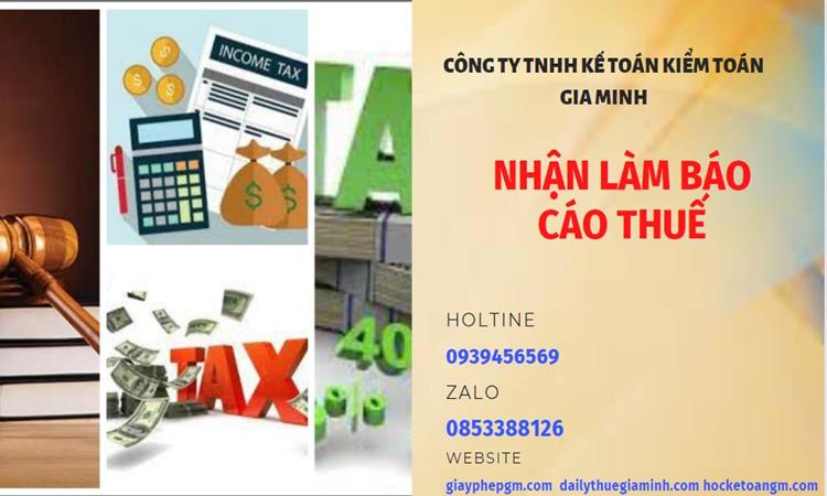 NHẬN LÀM BÁO CÁO THUẾ HÀNG THÁNG GIÁ RẺ TẠI HUYỆN THANH OAI 8 Thủ tục nhận làm báo cáo thuế hàng tháng giá rẻ tại Huyện Thanh Oai