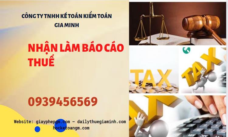 NHẬN LÀM BÁO CÁO THUẾ HÀNG THÁNG GIÁ RẺ TẠI HUYỆN THƯỜNG TÍN 8 Thủ tục nhận làm báo cáo thuế hàng tháng giá rẻ tại Huyện Thường Tín