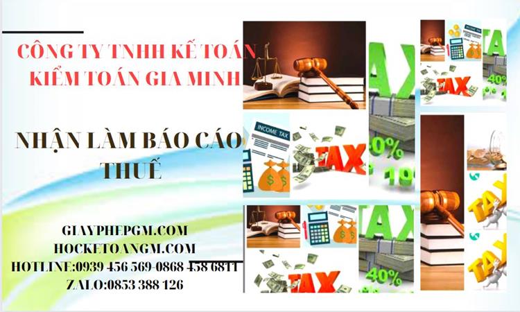 NHẬN LÀM BÁO CÁO THUẾ GIÁ RẺ TẠI PHÚ YÊN 4 Nhận làm báo cáo thuế giá rẻ tại Phú Yên
