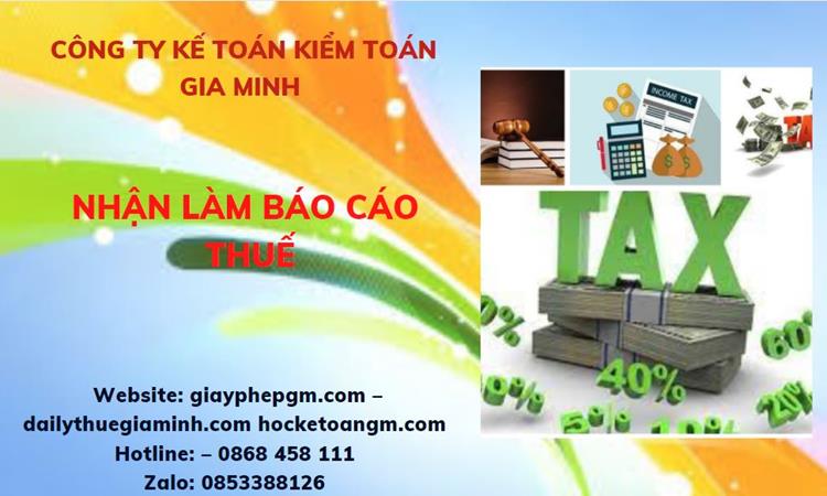 NHẬN LÀM BÁO CÁO THUẾ HÀNG THÁNG GIÁ RẺ TẠI QUẬN CẦU GIẤY 8 Thủ tục nhận làm báo cáo thuế hàng tháng giá rẻ tại Quận Cầu Giấy