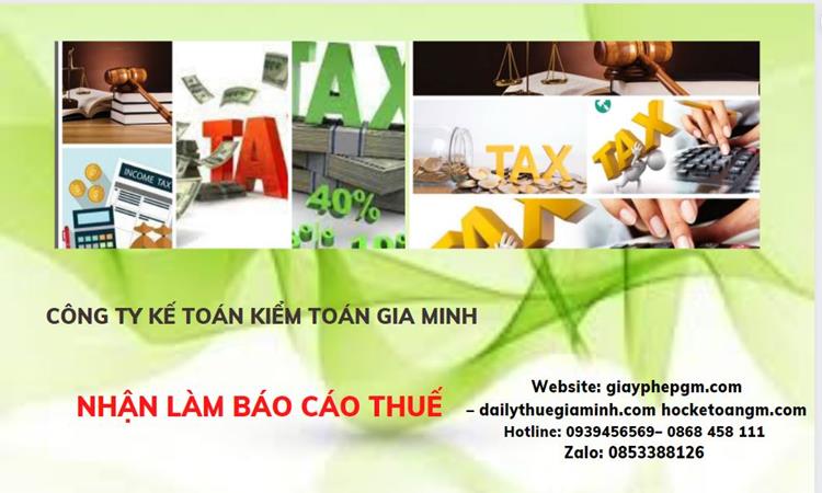 NHẬN LÀM BÁO CÁO THUẾ HÀNG THÁNG GIÁ RẺ TẠI QUẬN ĐỐNG ĐA 8 Thủ tục nhận làm báo cáo thuế hàng tháng giá rẻ tại Quận Đống Đa